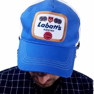 Vintage Canadian Labatt's Beer Trucker Snapback